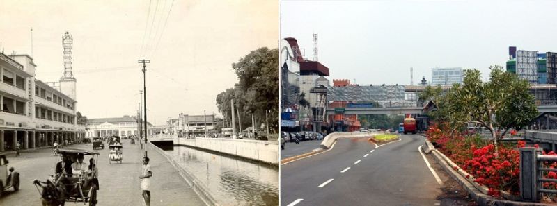 Jalan Hayam Wuruk, Dulu dan Sekarang