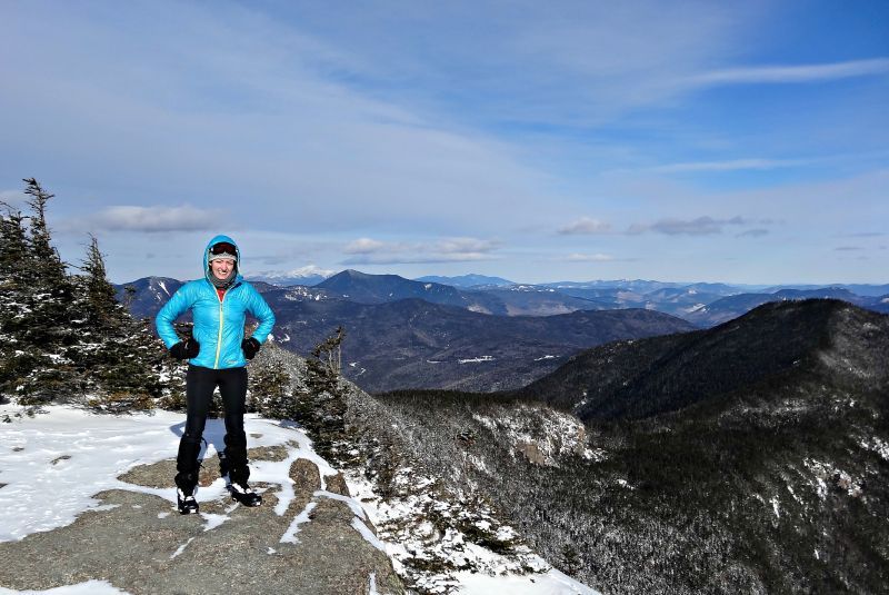 Allison Nadler seringkali mendaki gunung di New England seorang diri