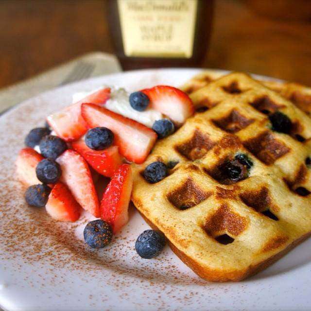 Blueberry Waffle