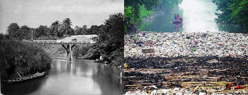 Sungai Ciliwung, Dulu dan Sekarang