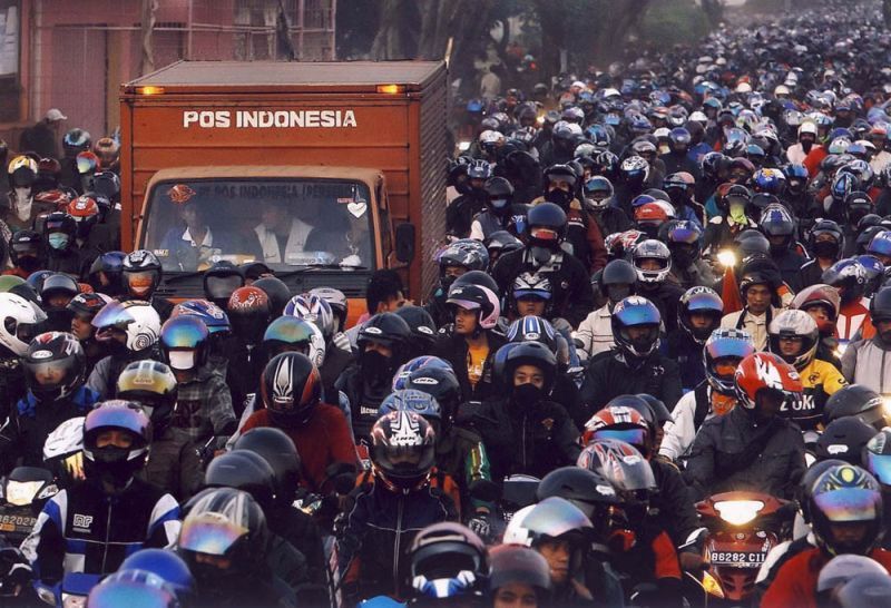 Motor di Jakarta