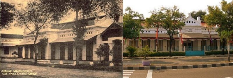 Prins Hendrik School, Dulu dan Sekarang