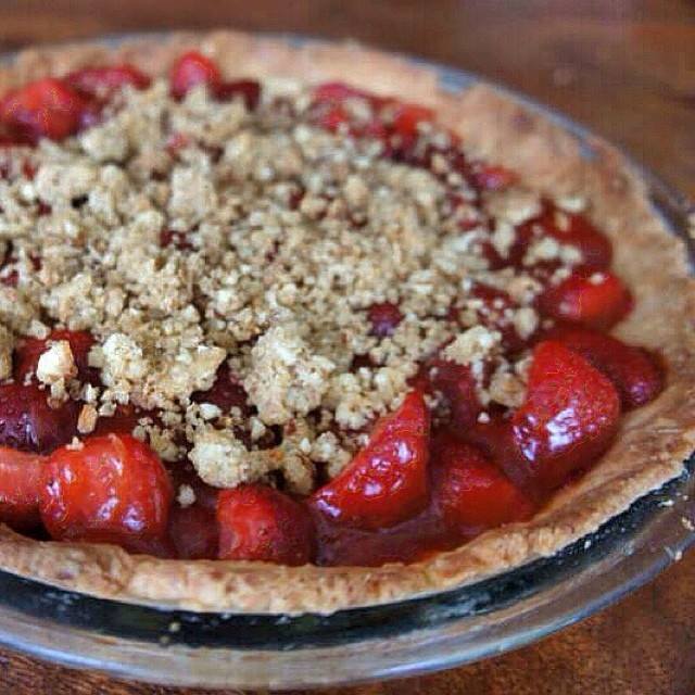 Strawberry pie