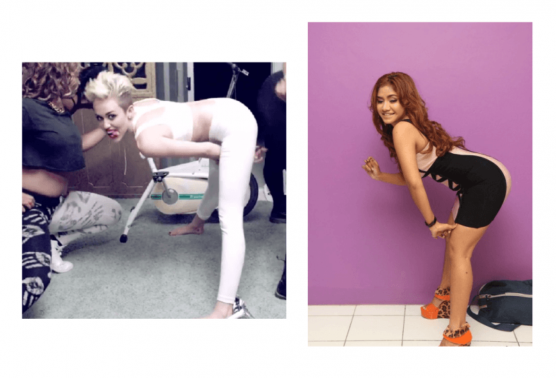 Miley Cyrus dan Aura 'De Mocca'