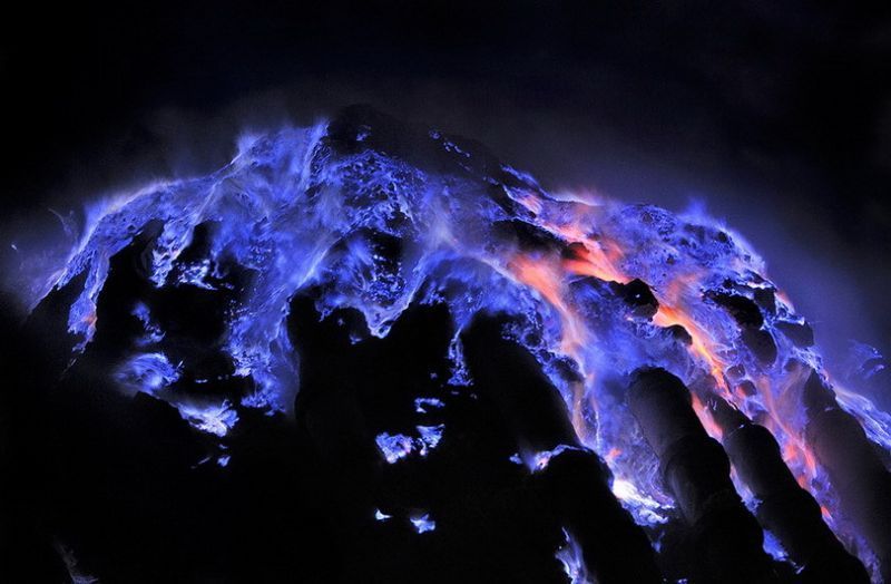 Lava biru Ijen