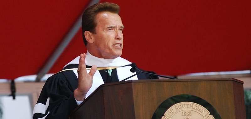 Arnold Schwarzenegger di USC