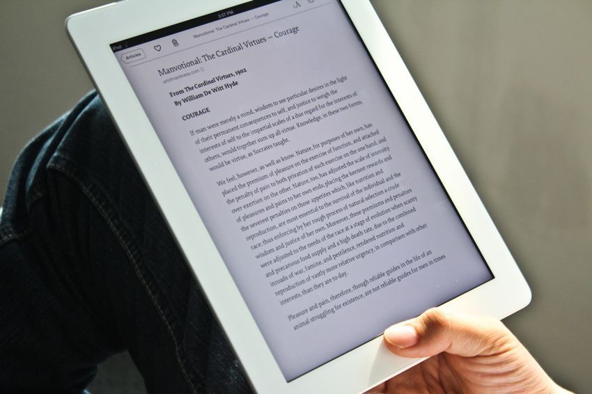 Membaca e-book