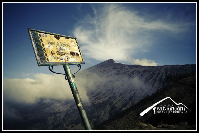 Puncak Gunung Rinjani