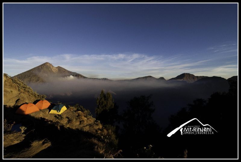 Pagi di Rinjani