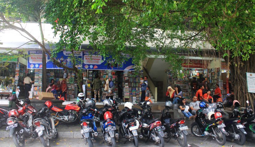 Shopping, tempat belanja buku bekas