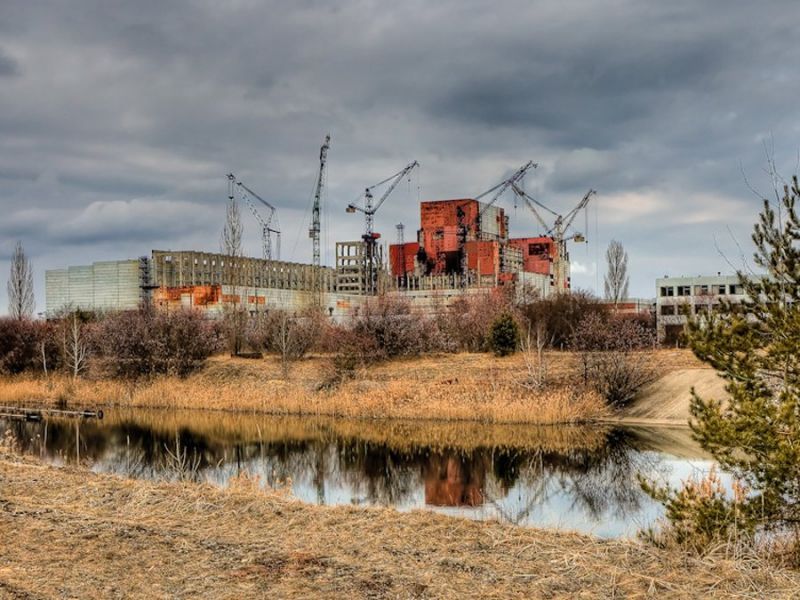 PLTN Chernobyl yang terdiri dari 6 pembangkit