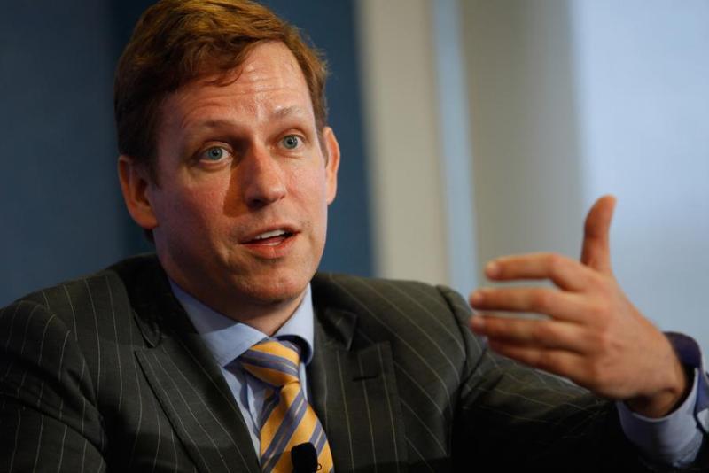 Peter Thiel pendiri PayPal, inspirator Finman