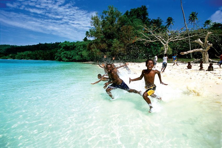 Pantai di Vanuatu