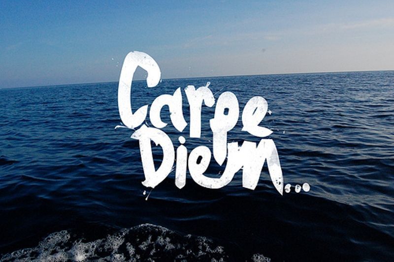 carpe diem/seize the day/raih harimu