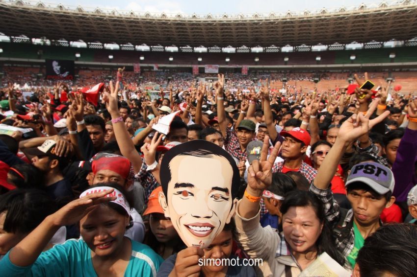 Konser pendukung capres nomor urut 2