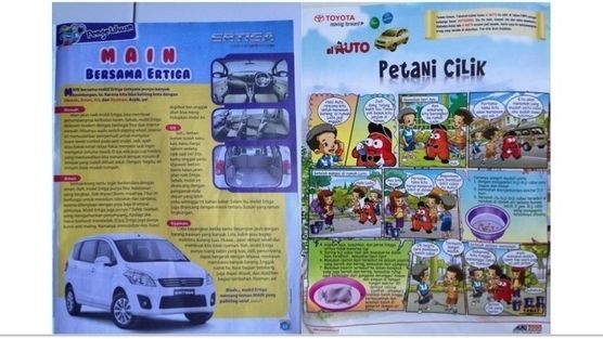 Majalah Bobo sekarang banyak iklannya