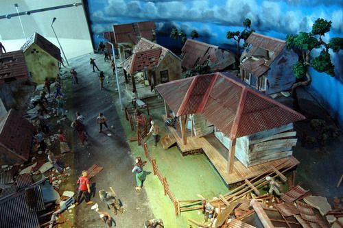 Diorama bencana tsunami di Aceh, Desember 2004