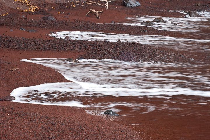 Pantai merah Hana, Maui