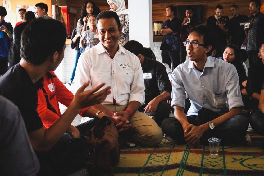 Anies Baswedan memberi banyak harapan pada anak muda Indonesia