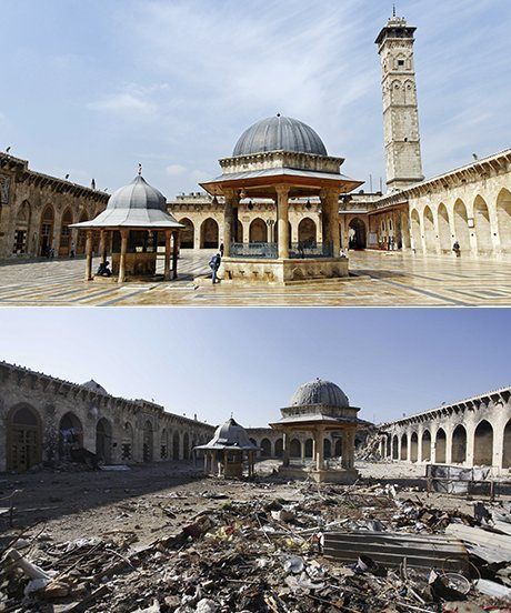 Masjid Umayyad Aleppo (2012, 2013)