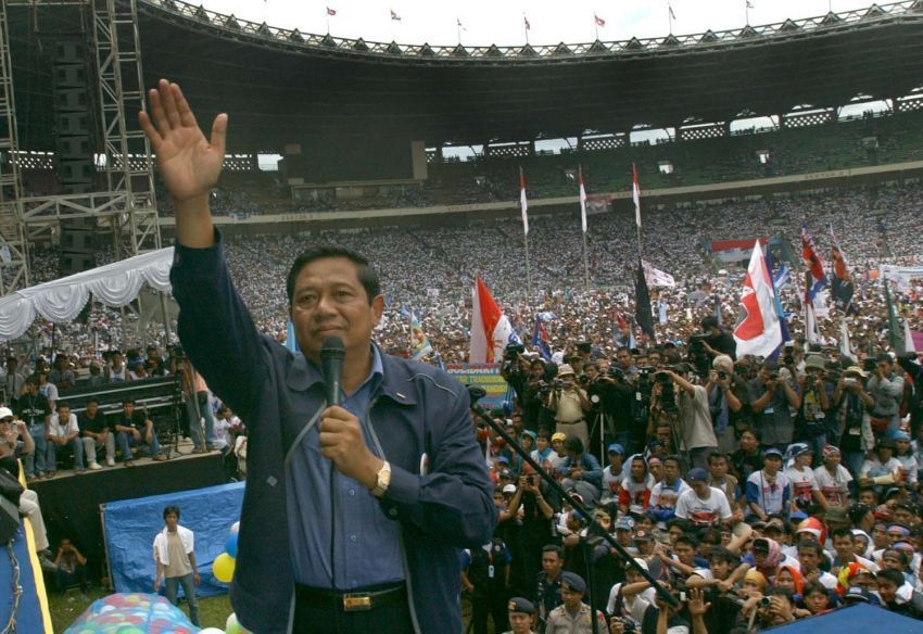 SBY pada kampanye 2004