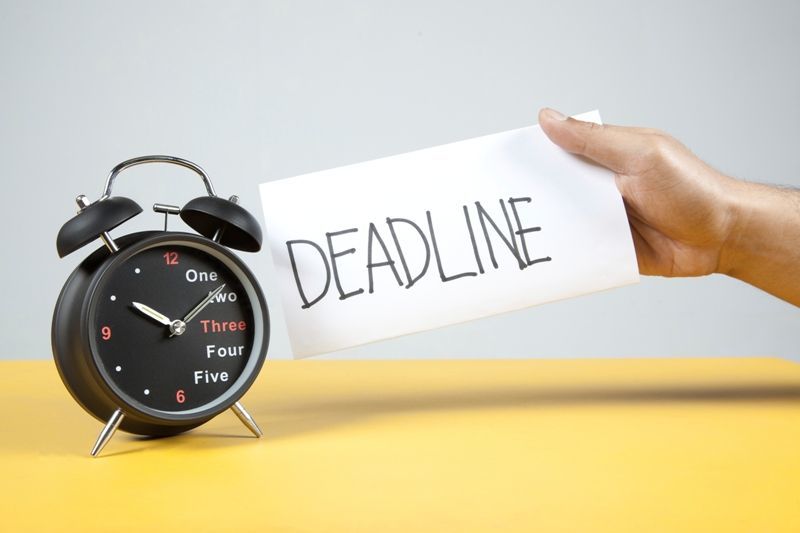 terbiasa melewatkan deadline