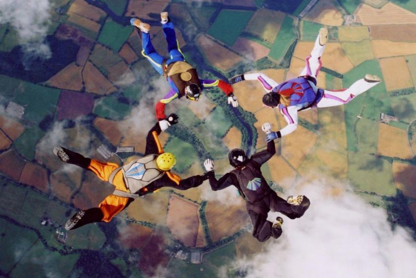 Skydiving