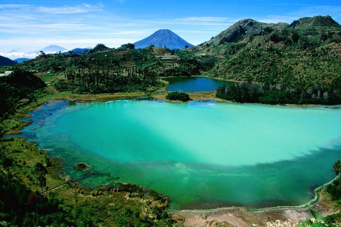 Panorama Dieng Plateau