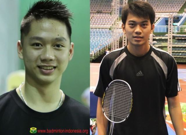 Kevin Sanjaya dan Selfanus Geh