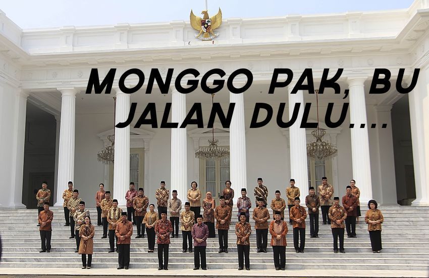 Monggo Pak, Bu jalan dulu