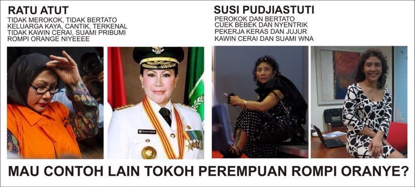 Bu Susi mulai dibandingkan