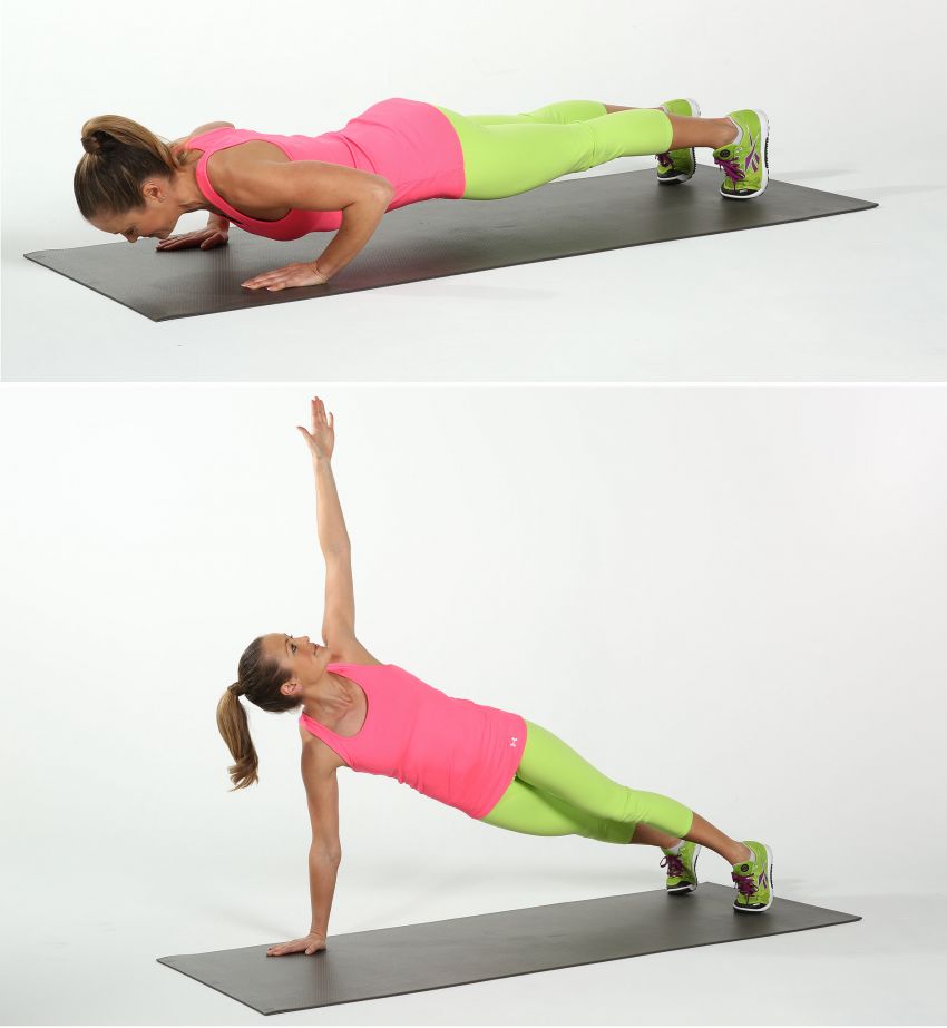 Push-up rotation