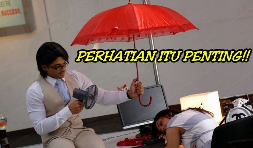 Tetap semangat, sayang