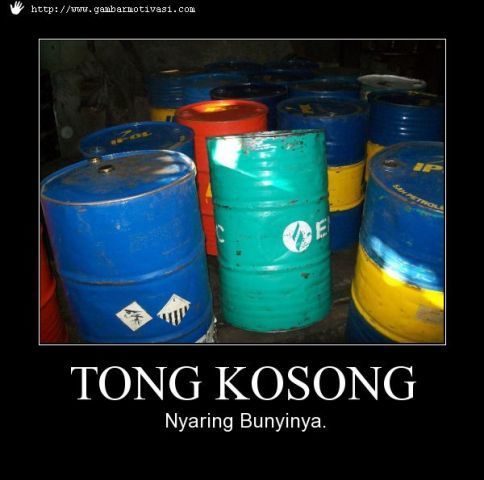 tong kosong