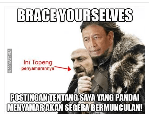 Mulai banyak memes Pak Wiranto