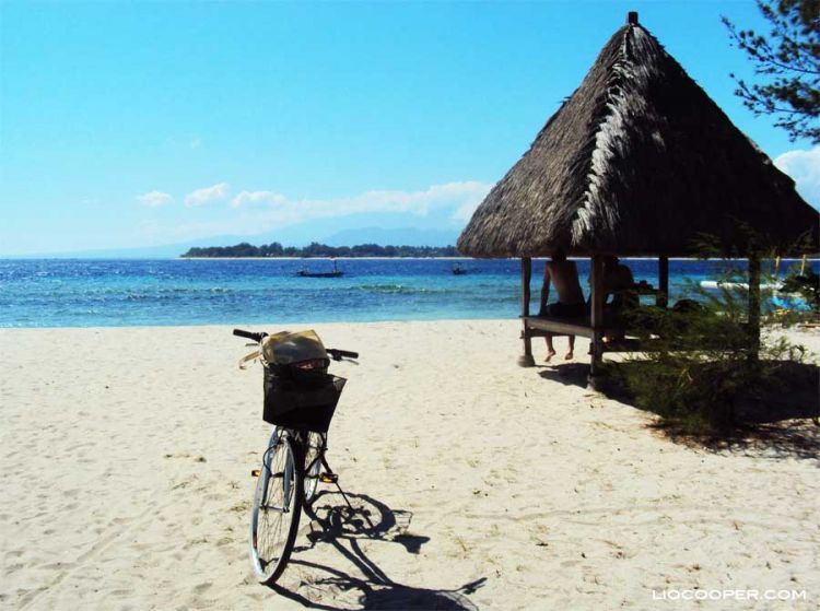 Jalan-jalan keliling pulau Gili Trawangan