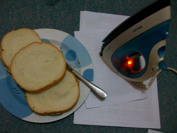 roti bakar setrika