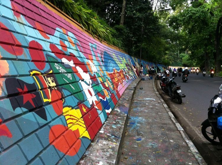 Ruas Jalan di daerah Babakan Siliwangi