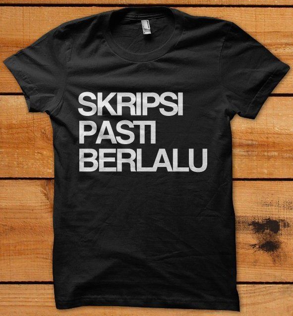 Skripsi pasti berakhir