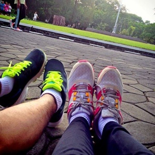 jogging sore di kampus