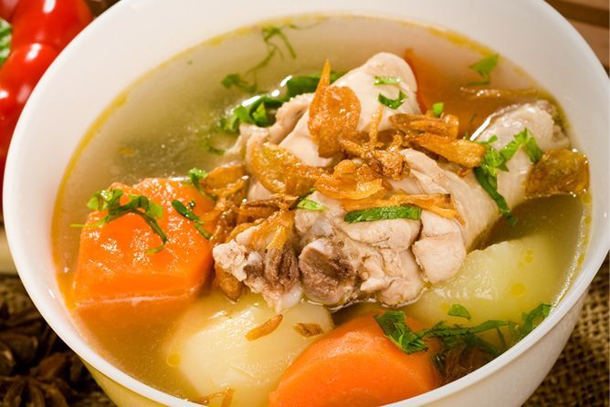 sop ayam 