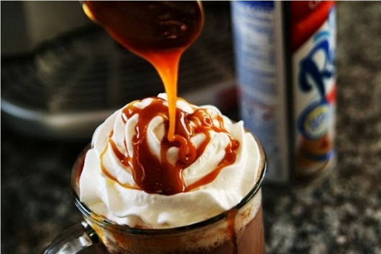 hot chocolate caramel