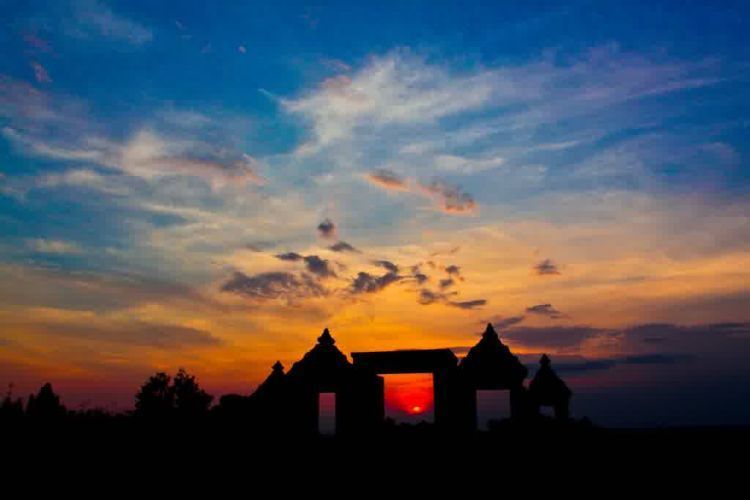 sunset jogja