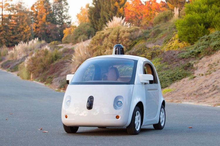 Purwarupa mobil otonom Google