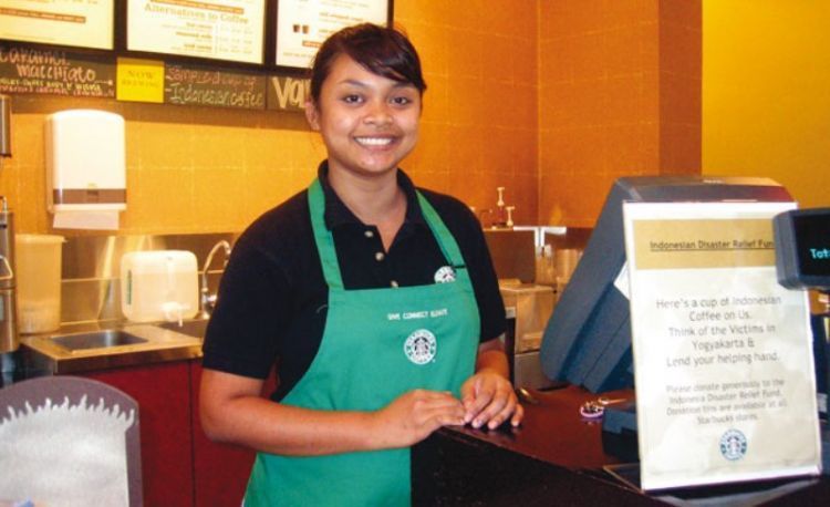 barista atau waitress