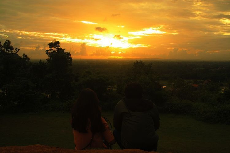 sunset jogja