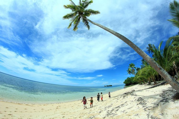 Keelokan salah satu pantai di Wakatobi