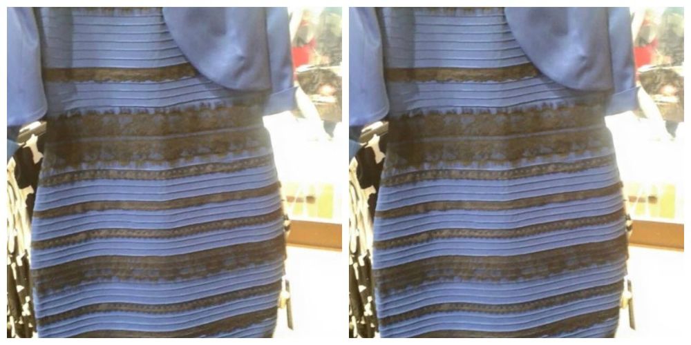 Jadi, Apakah Dress Ini Berwarna Biru-Hitam atau Putih-Emas ? Jawaban yang Benar Adalah…