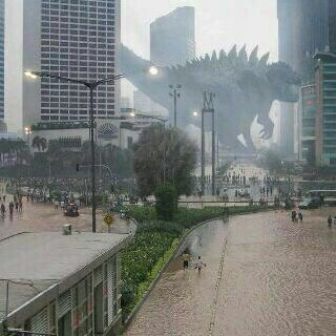 Godzilla juga butuh hiburan