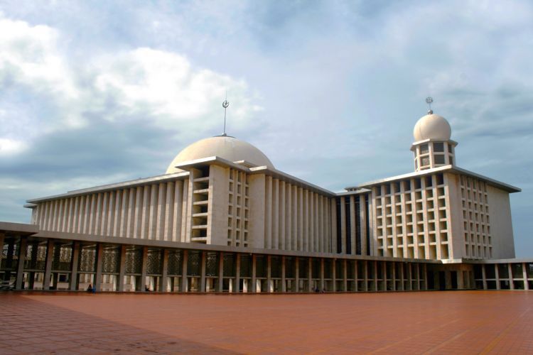 Kemegahan masjid Istiqlal 